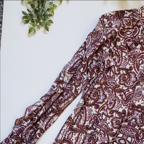 For Love and Lemons Romy Paisley dress - Picture 2 of 4